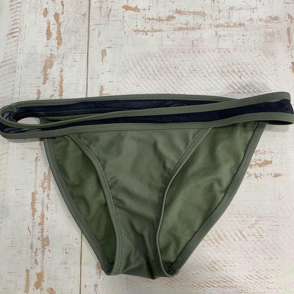 Express Olive Green Bathing Suit Bottom